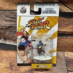 Jada Toys Street Fighter Chun-Li Nano Metalfigs Die-Cast Figure SF3 Gaming MOC